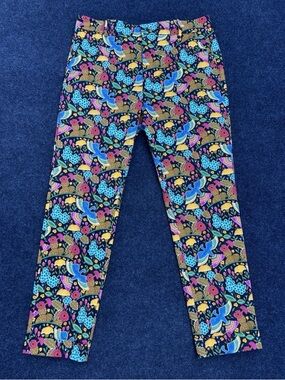 LA DOUBLE J Cotton Blend Pants in Colombo Print